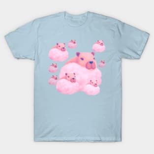 Capybaras In The Clouds T-Shirt